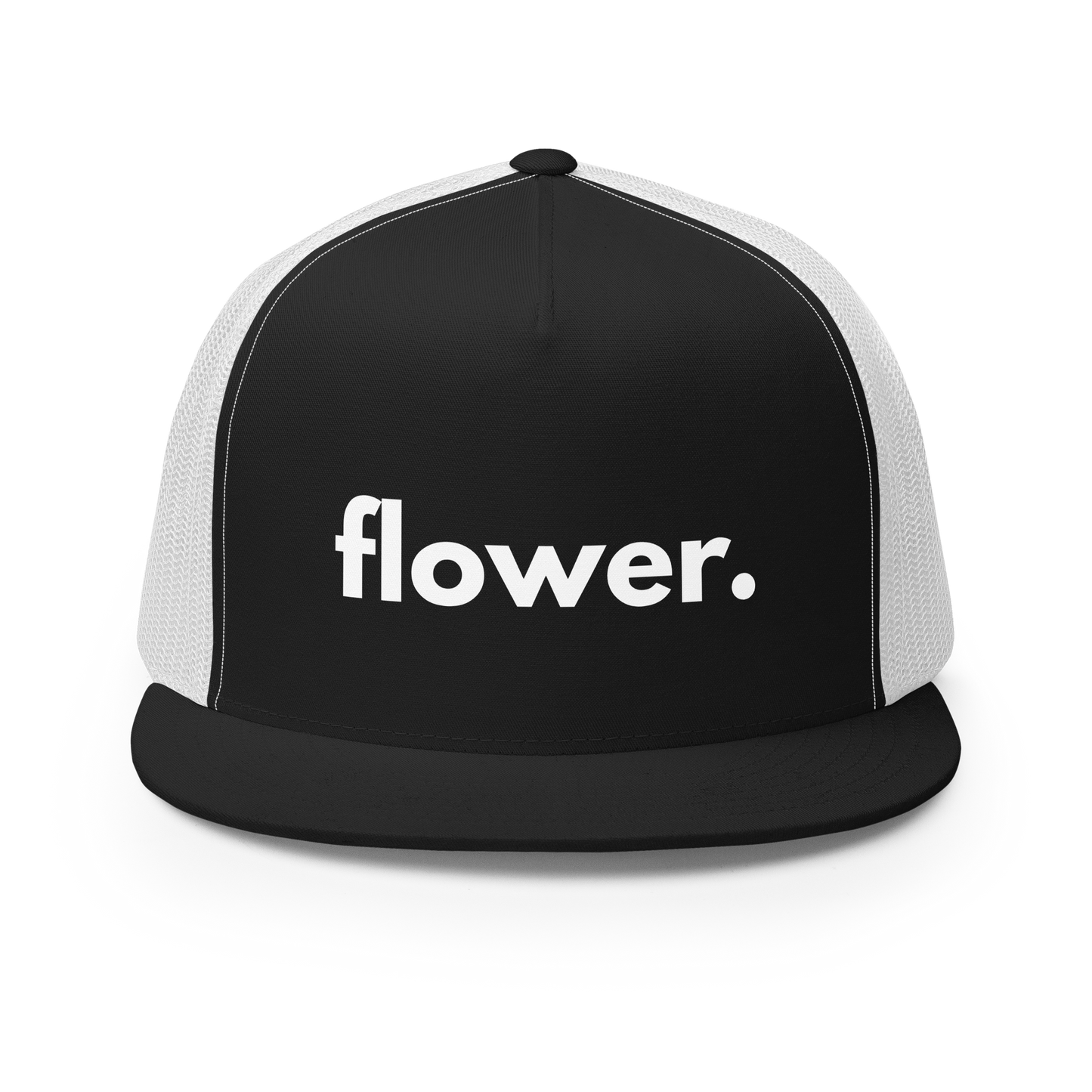 Trucker Hat Black and White